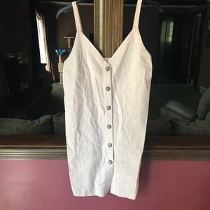 TopShop | mini button down slip dress